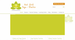 Desktop Screenshot of feelgoodyogavictoria.com